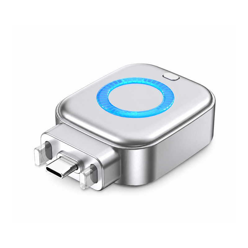 Compact portable fast charger for travel and office use