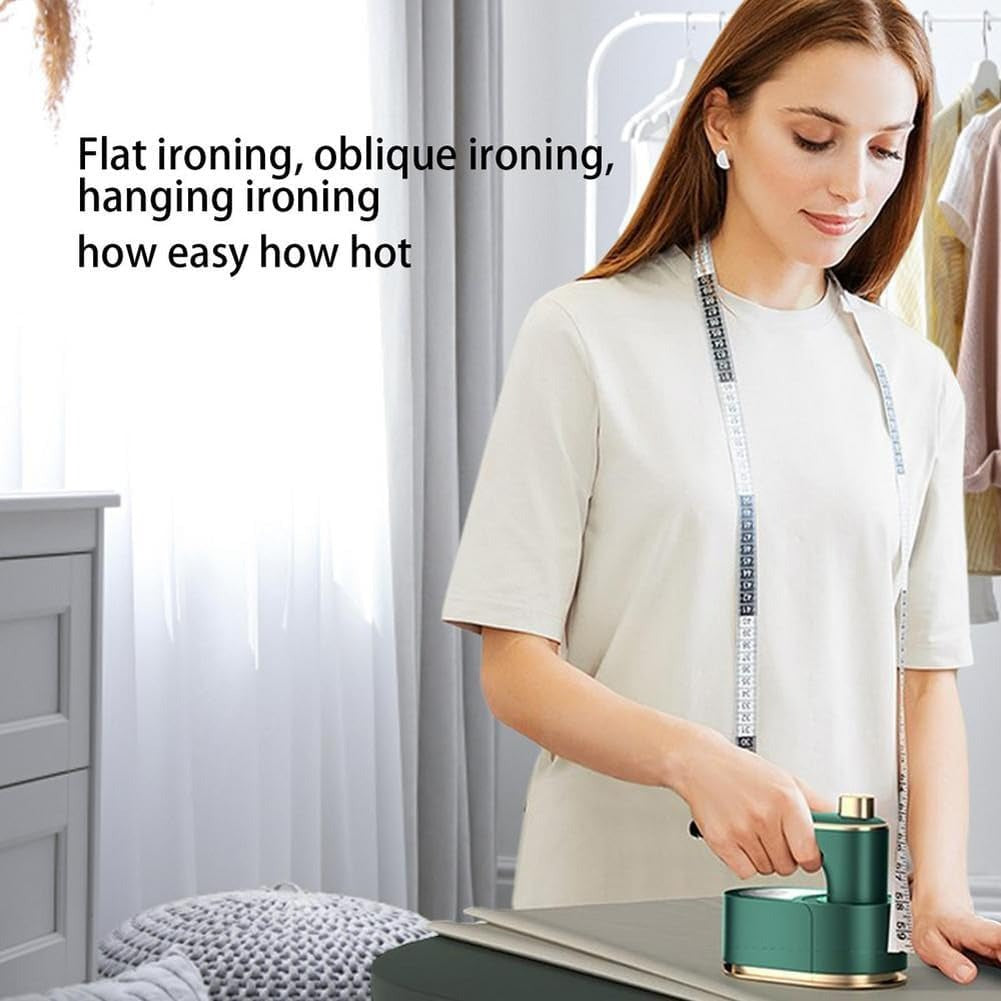 3 In 1 Mini Steam Iron - anti-scald insulated base